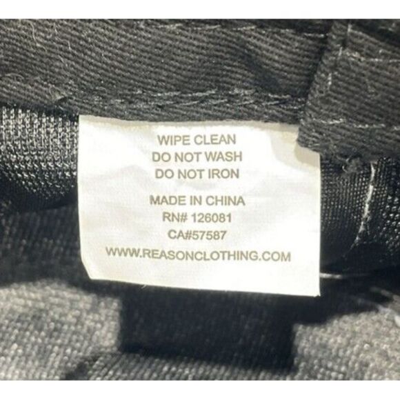 REASON CLOTHING Bucket Hat Denim Unisex Adults‎ One Size Packable Cotton - Picture 6 of 6